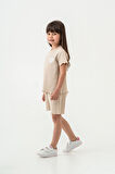 So Cute Nakışlı Şortlu Takım 50355