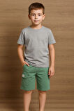 Kargo Cepli Erkek Çocuk  Basic Şort 73651-1