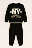 Ny Baskılı Erkek Çocuk Takım 20405