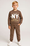 Ny Baskılı Erkek Çocuk Takım 20405