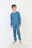 Dinazor Desenli Erkek Çocuk Pijama Takımı 51527