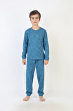 Dinazor Desenli Erkek Çocuk Pijama Takımı 51527