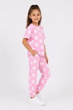 Desenli Kız Çocuk Pijama Takımı 91201