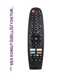 ONVO-PROFİLO-DİJİTSU- BLACKPUNT LCD LED TV KUMANDASI (SES KOMUT YOK)