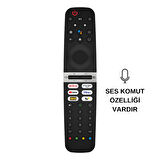 ARÇELİK-BEKO. GR-V5 SES KOMUTLU NETFLIX-PRIMEVİDEO -YOUTUBE-DISNEY-EXXEN-TV+ LCD LED TV KUMANDASI