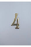 PİRİNÇ RAKAM KAPI NUMARASI 8CM NO:4