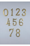 PİRİNÇ RAKAM KAPI NUMARASI 8CM NO:4