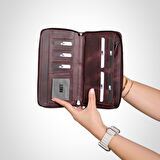 Hakiki Deri Unisex El Çantası | Canelia 1310