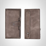 Hakiki Deri Cüzdan – Telefon Bölmeli, Parmak Askılı, Fermuarlı, İsim Yazılı, Kişiye Özel | Pandora 6954 |