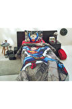 Özdilek Superman Stone Tek Kişilik Lisanslı Kapitone Çocuk Nevresim Takımı