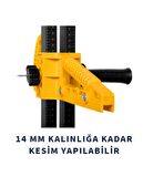 MASTERPLUS MANUEL ALÇIPAN KESME ALETİ DÜZ VE YUVARLAK KESİM 60CM