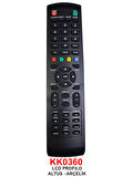 VESTEL ALTUS ARÇELİK BEKO ARCTİC BLOMBERG LCD/LED TV KUMANDA (M04Y096LX40)