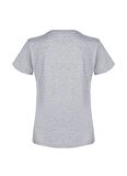 Darkzone V Yaka Düz Gri Erkek T-Shirt DZN8613