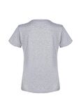 Darkzone V Yaka Düz Gri Erkek T-Shirt DZN8713