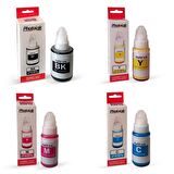 Photoink Plus Canon GI-490 4 Renk Mürekkep Seti