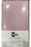 Özdilek NEV MARKA Lastikli Fitted Penye Çarşaf 100x200 + 30 Cm ( Yükseklik 30 Cm ) Açık Pembe