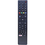 ARÇELİK-BEKO RC 3304805/01B RM-L271B NETFLIX TUŞLU LCD-LED TV KUMANDA (TS5187R-A1)