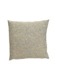 Gri Mavi Hardal Tonlarında Kırçıllı 45x45 cm Kare Kırlent Kılıfı