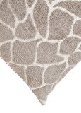 Vizon Jakarlı Dokuma 45x45 cm Kare Kırlent Kılıfı