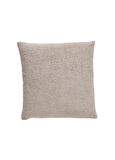 Vizon Renk Jakarlı Dokuma 45x45 cm Kare Kırlent Kılıfı