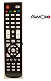 Awox Smart Uydu Alıcılı LED TV kumandası