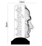 Sevgilambası 3 Boyutlu 3D Atatürk Led Lamba