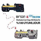 Birsan Hidrolik Motor Tek BRS 102, Birsan Cam Kapı Motoru, Cam Kapı Yer Hidroliği