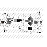 Atv 200 Jackal-X Far Komple Orj