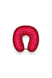 Visco Ortopedik Seyahat Yastığı - Boyun Yastığı - 30*30*10 cm - % 100 Visco İç Dolgu - Kalp Desen