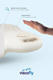 Visco Horlama Azaltıcı Ortopedik Yastık -  50 cm * 40 cm * 12 cm - % 100 Visco 1000 Gr iç Dolgu
