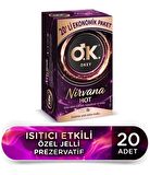 Okey Nirvana Hot Prezervatif 20'li