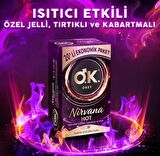 Okey Nirvana Hot Prezervatif 20'li