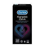 Durex Karşılıklı Zevk Geciktiricili ve Tırtıklı Prezervatif 10'lu