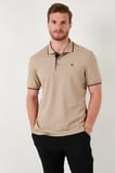 Buratti Pamuklu Slim Fit Şerit Detaylı Düğmeli Polo Yaka 4'lü Paket T Shirt Erkek T SHİRT 5902118S4