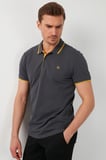 Buratti Pamuklu Slim Fit Şerit Detaylı Düğmeli Polo Yaka 5'li Paket T Shirt Erkek T SHİRT 5902118S5