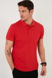 Buratti Pamuklu Regular Fit Düğmeli Polo Yaka 5'li Paket T Shirt Erkek T SHİRT 5902127S5