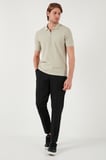 Buratti Pamuklu Regular Fit Yarım Fermuarlı 3'lü Paket Polo Yaka T Shirt Erkek POLO YAKA T SHİRT 5902434S3