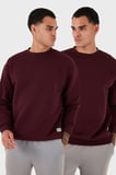 Buratti Regular Fit Bisiklet Yaka Şardonlu 2'li Paket Sweat Erkek SWEAT 5905255S2