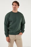 Buratti Regular Fit Bisiklet Yaka Şardonlu 2'li Paket Sweat Erkek SWEAT 5905255S2