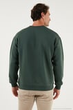 Buratti Regular Fit Bisiklet Yaka Şardonlu 2'li Paket Sweat Erkek SWEAT 5905255S2