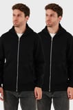 Buratti Regular Fit Kapüşonlu Kışlık 2'li Paket Sweat Erkek SWEAT 5905340S2