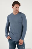 Buratti Pamuklu Bisklet Yaka Normal Kalıp Basic 3'lü Paket Sweat Erkek SWEAT 5905073S3