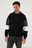 Buratti Pamuklu Relaxed Fit Kapüşonlu İçi Tüylü Yumuşak Şardonlu 2' li Paket Sweat Erkek SWEAT 5905299S2