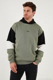Buratti Pamuklu Relaxed Fit Kapüşonlu İçi Tüylü Yumuşak Şardonlu 2' li Paket Sweat Erkek SWEAT 5905299S2
