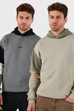 Buratti Pamuklu Relaxed Fit Kapüşonlu İçi Tüylü Yumuşak Şardonlu 2' li Paket Sweat Erkek SWEAT 5905299S2