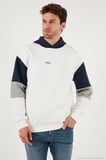 Buratti Pamuklu Relaxed Fit Kapüşonlu İçi Tüylü Yumuşak Şardonlu 2' li Paket Sweat Erkek SWEAT 5905299S2