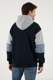 Buratti Pamuklu Relaxed Fit Kapüşonlu İçi Tüylü Yumuşak Şardonlu 2' li Paket Sweat Erkek SWEAT 5905299S2