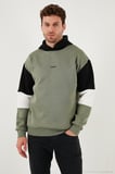 Buratti Pamuklu Relaxed Fit Kapüşonlu İçi Tüylü Yumuşak Şardonlu 2' li Paket Sweat Erkek SWEAT 5905299S2