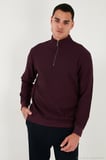 Buratti Pamuklu Regular Fit Yarım Fermuarlı Dik Yaka 2'li Paket Sweat Erkek SWEAT 5905716S2