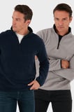 Buratti Slim Fit Yarım Fermuarlı Dik Yaka Soğuk Geçirmez 2'li Paket Polar Erkek POLAR 5906003S2